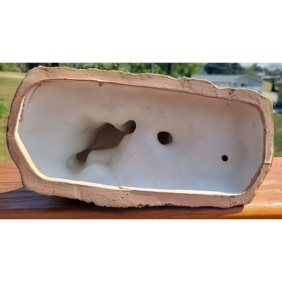 VTG  Ceramic Scarecrow Figure Duncan Enterprises 1980 Black Crow Pumpkins Fall - Picture 10 of 11